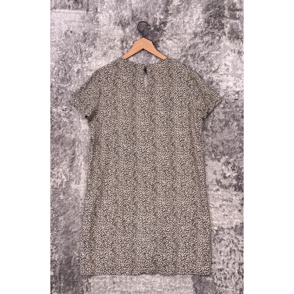 Jenni Kayne Dress Large Womens Leopard Print Short Sleeve T Shirt Style Mini - Picture 3 of 8